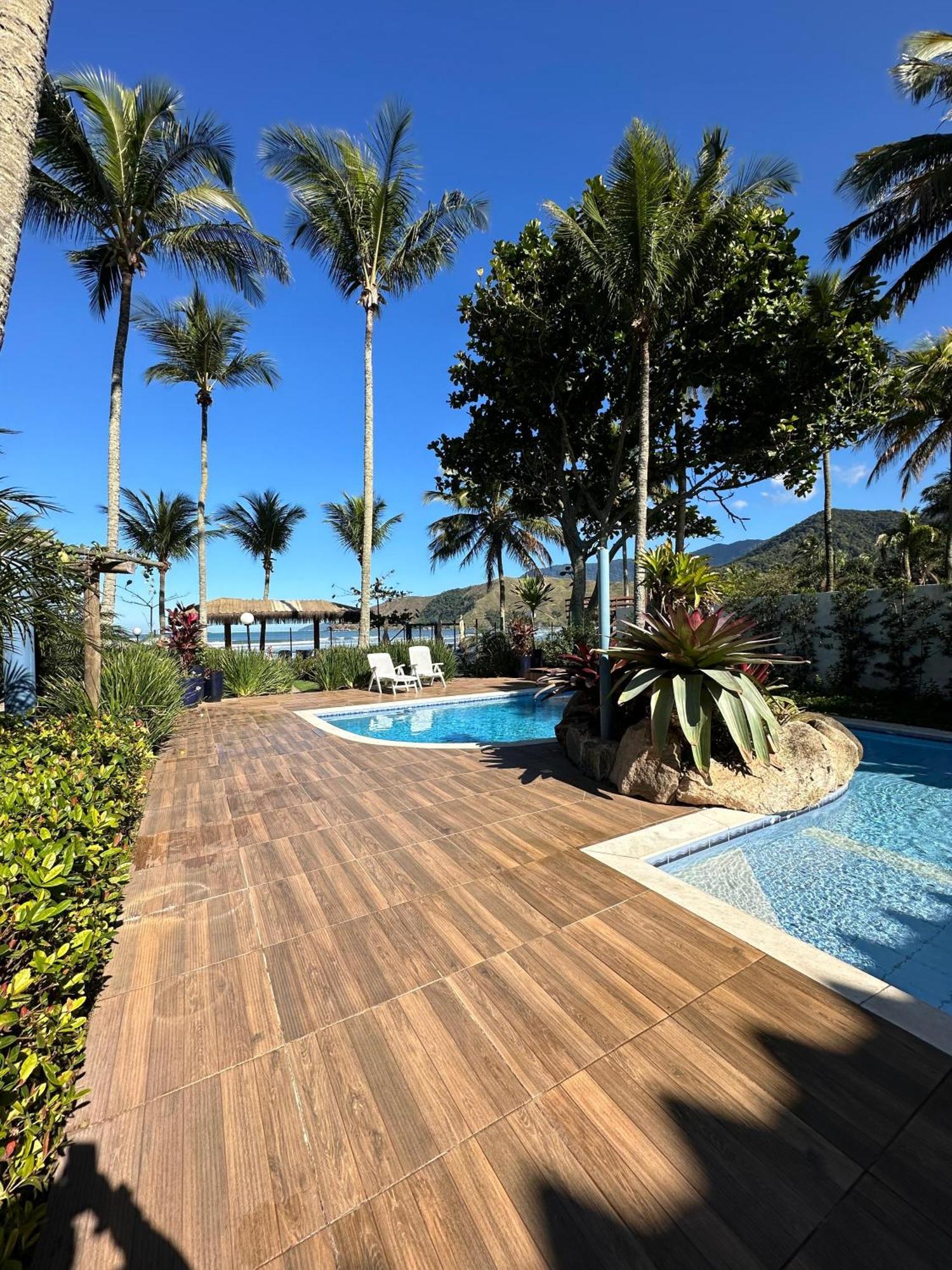 Brisa Do Mar Bare Praia Hotel - Praia De Barequecaba Sao Sebastiao  Eksteriør billede